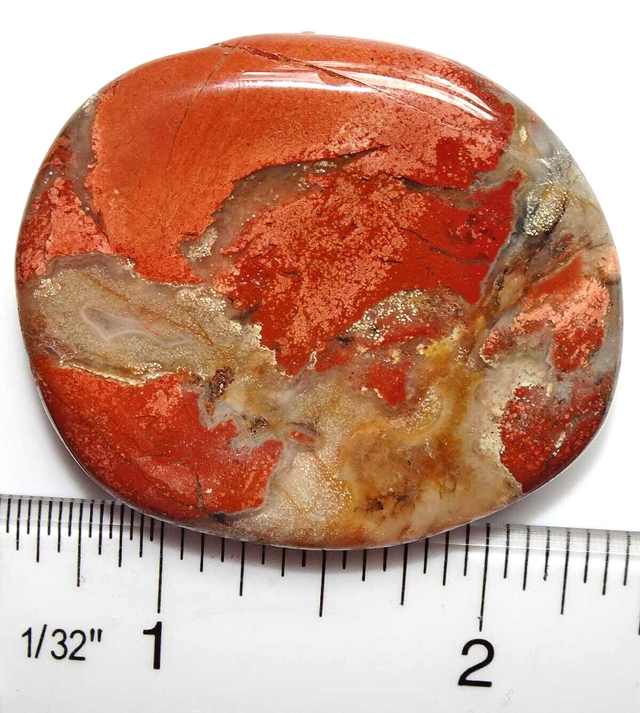 Red Jasper Worry Stone sc681a