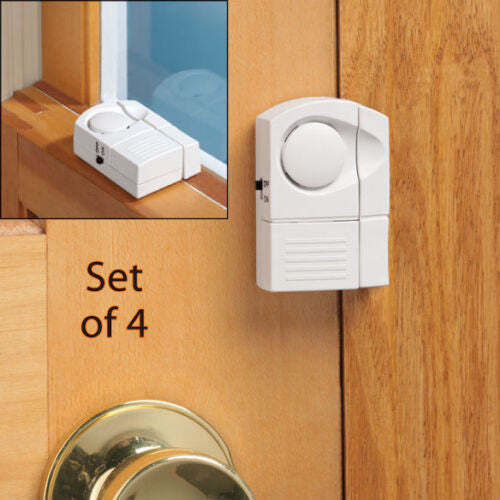 4 Piece Door and Window Security Alarm