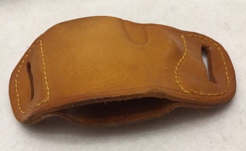 Leather holster for Springfield Hellcat