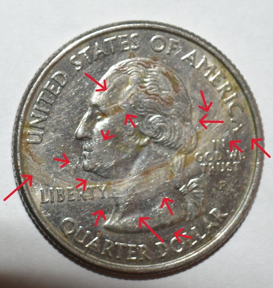 2003 P Hellen Keller Commemorative State Quarter Alabama Error