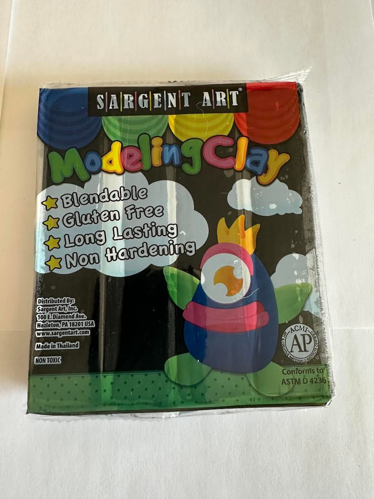 Sargent Art Modeling Clay 1lb - Black