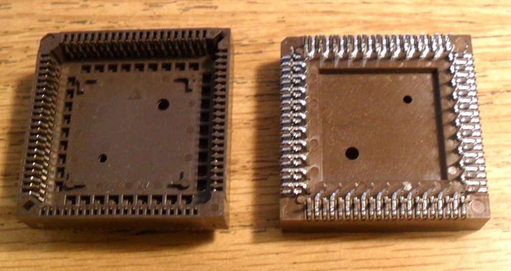 84 Pin PLCC  Socket - AMP 822473-7 - Through Hole -NEW