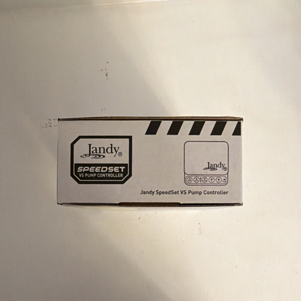 Jandy SpeedSet VS Pump Controller interface.