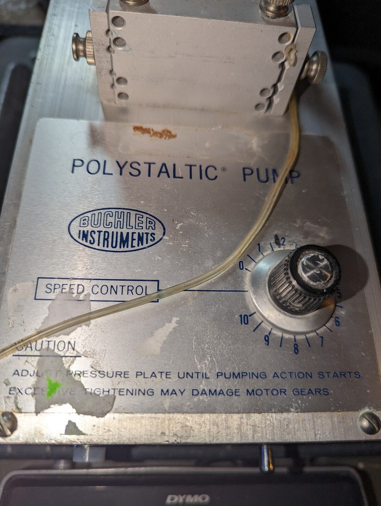 Buchler Instruments Polystaltic Pump Working
