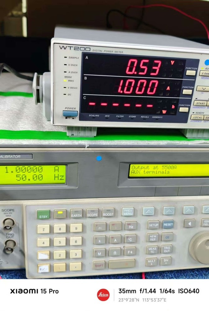 1PC Used Yokogawa WT200 Digital Power Meter Precision Power Analyzer