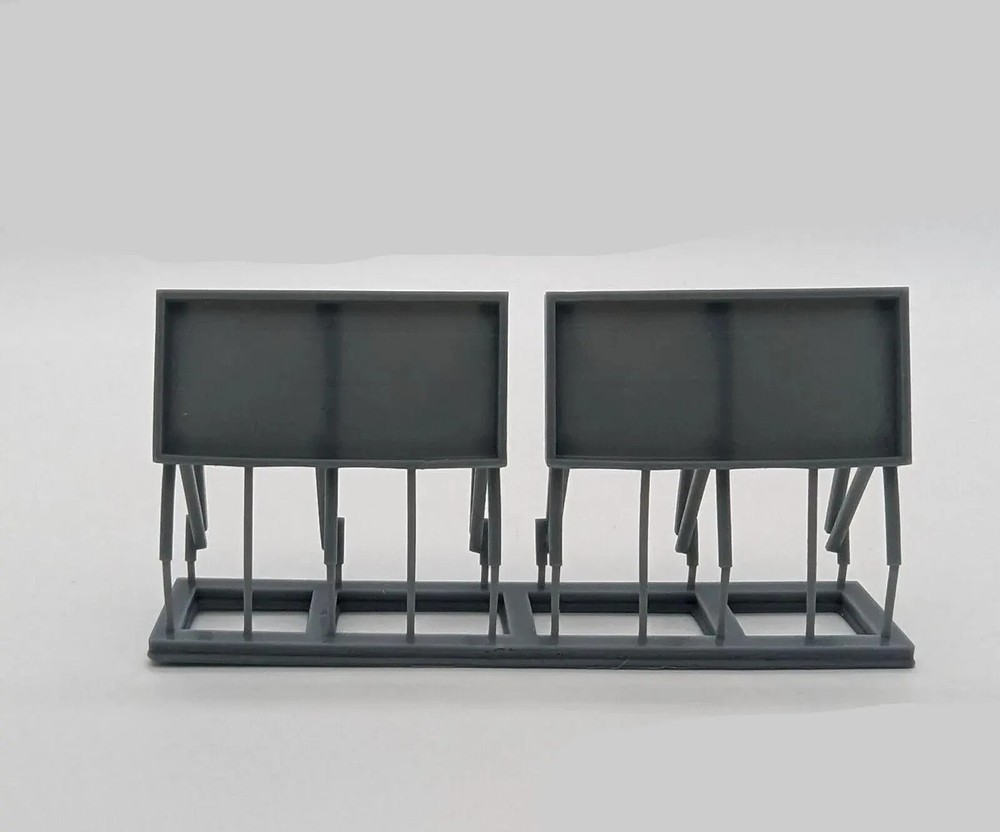 Z Scale 2 Old 20ft Billboard