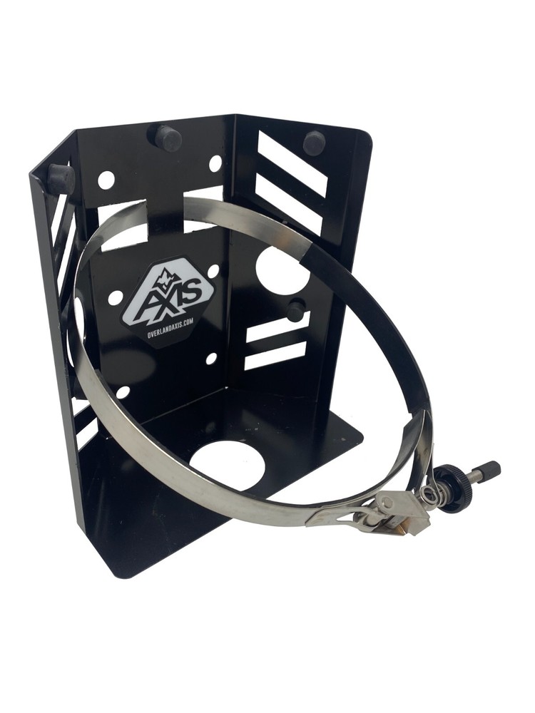 Overland Camping 5 LB Propane Tank Vehicle Mount with Quick Release