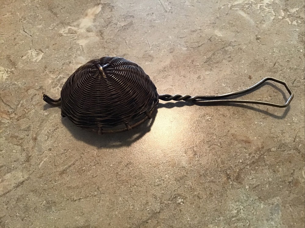 Wire Tea Infuser Strainer Copper Color Made in Germany