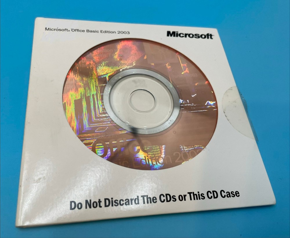 Microsoft Office Basic Edition 2003 w/ Product Key, Activation Ready