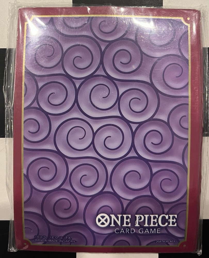 One Piece Bandai Devil Fruit Card Sleeves Sealed