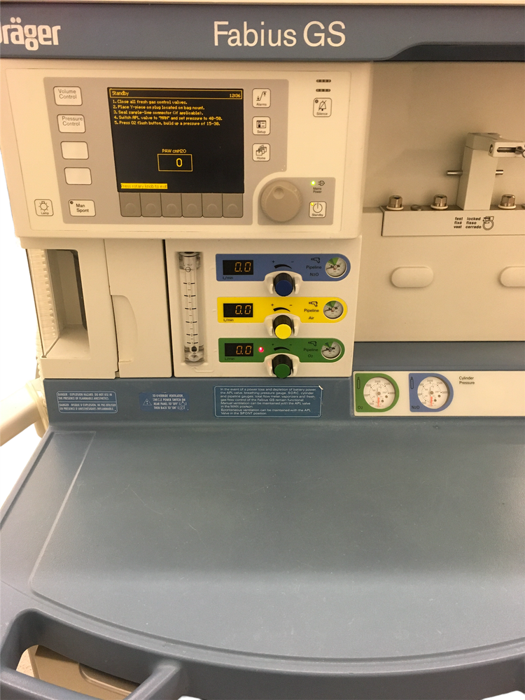 Drager Fabius GS Anesthesia machine