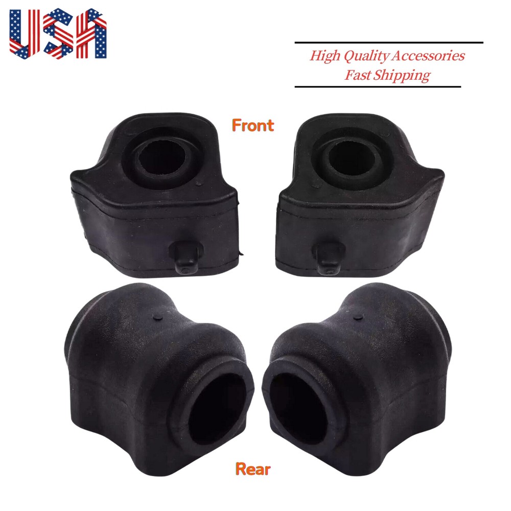 Front & Rear 4Pcs Stabilizer Bar Bushing Pair for 2013-2018 Toyota Rav4 US