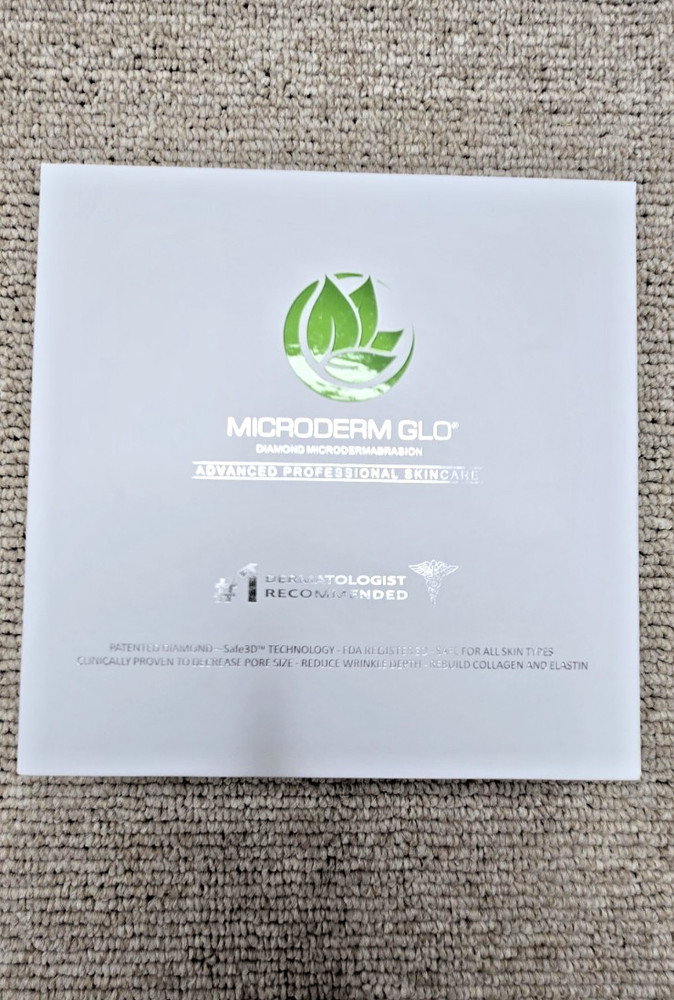 Microderm GLO Diamond Microdermabrasion Machine and Suction Tool OPEN/TESTED