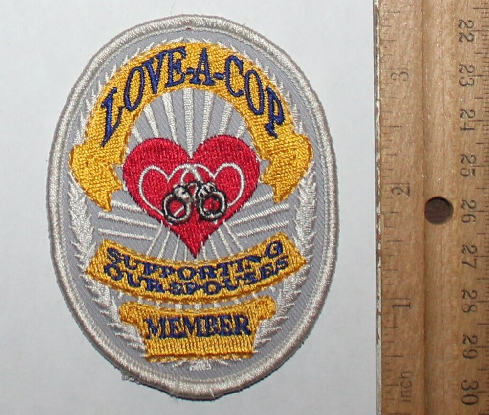 LOVE-A-COP Supporting Our Spouses Member patch