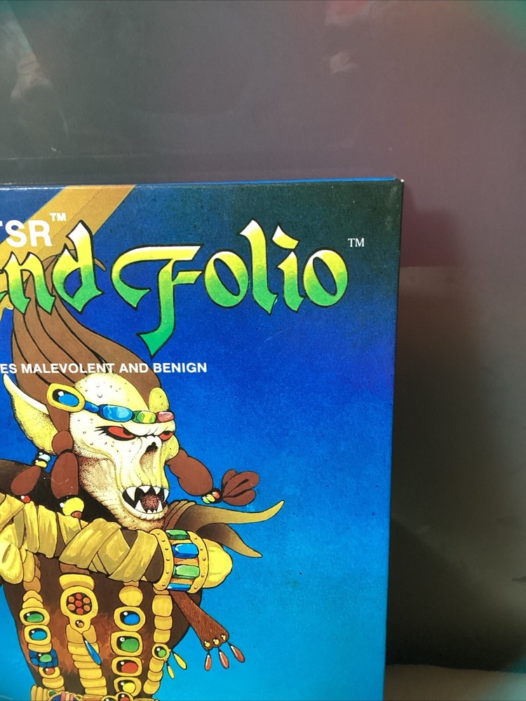 Vintage Advanced D&D 1981 1st. Ed Fiend Folio Guide