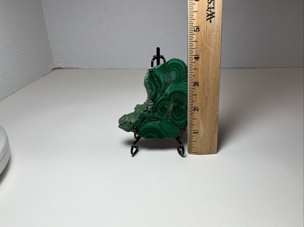 Malachite Slab With Stand