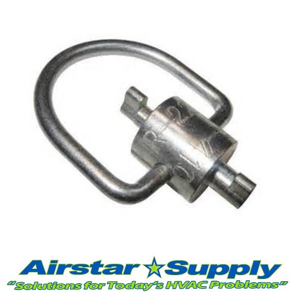 Tamper-Resistant Refrigerant Novent Locking Cap Multi Key Tool for 410A & 22