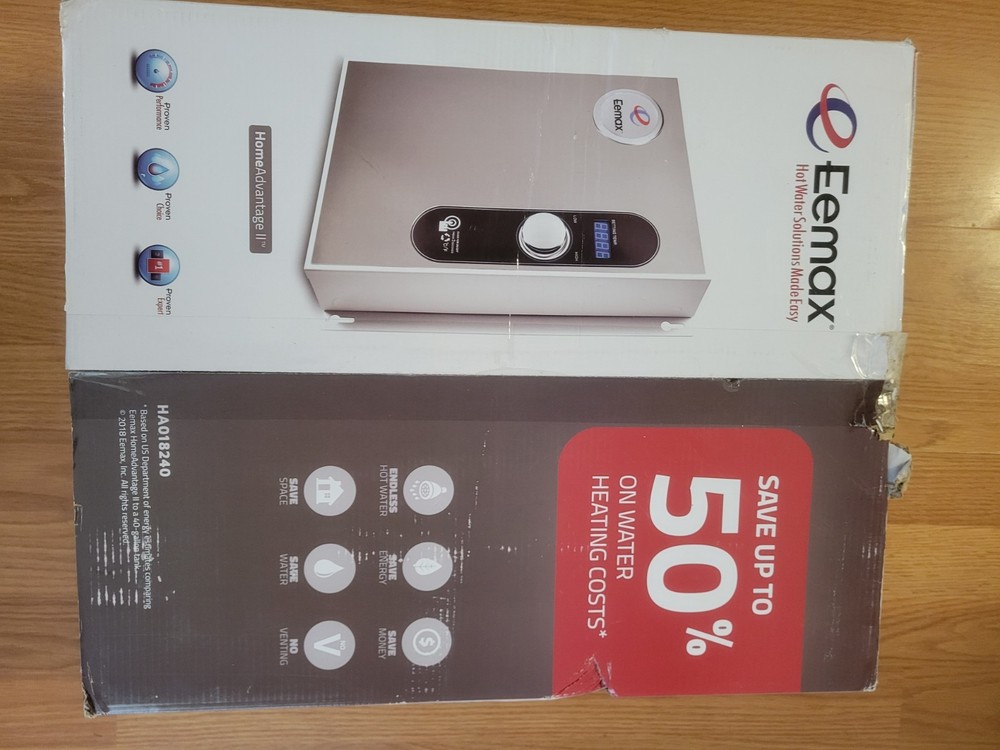 Eemax Electric Tankless Water Heater 36 kW 240V Wall Mount (HA036240)