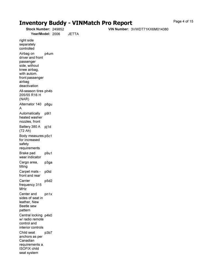 JETTA 2006 Fuse Box Cabin 6968