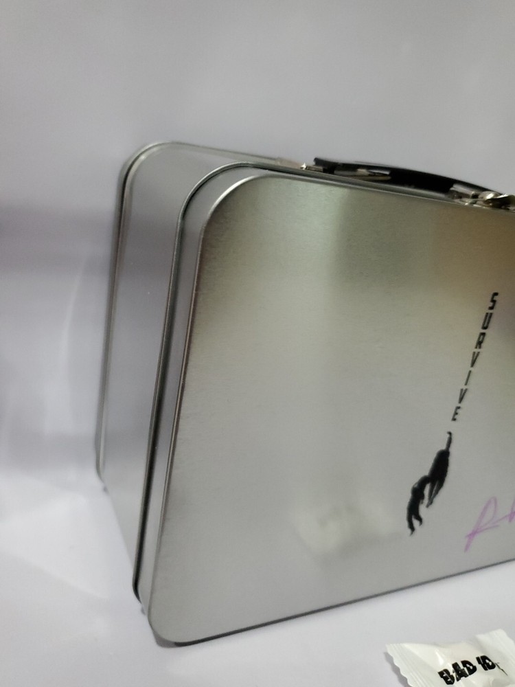 Survive Bad Idea Comics Lunch Box Auto By Rob Venditti Baltimore Comic Con Excl.