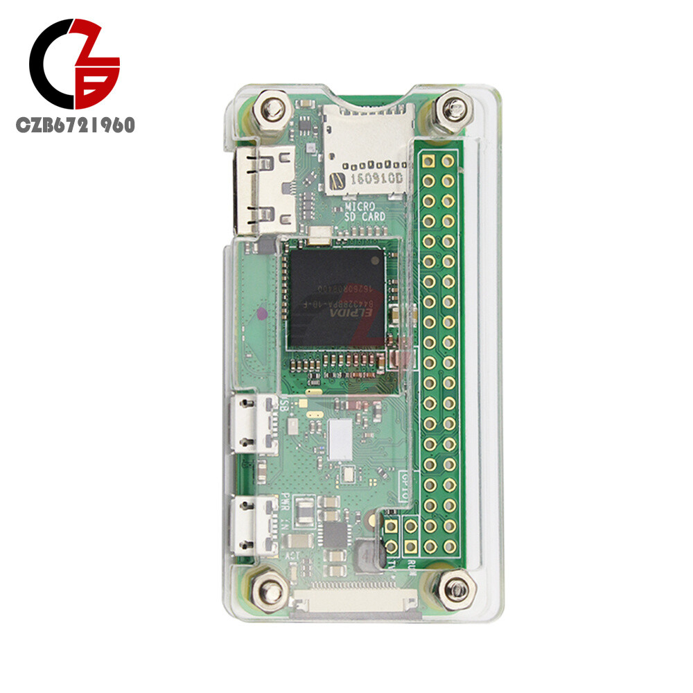 1.3/2/W/WH Acrylic Case Box Protector Shell & Heat SinK for Raspberry Pi Zero