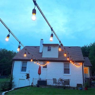 Shatterproof,Waterproof S14 String Light Bulbs,Led Patio Lights Soft White