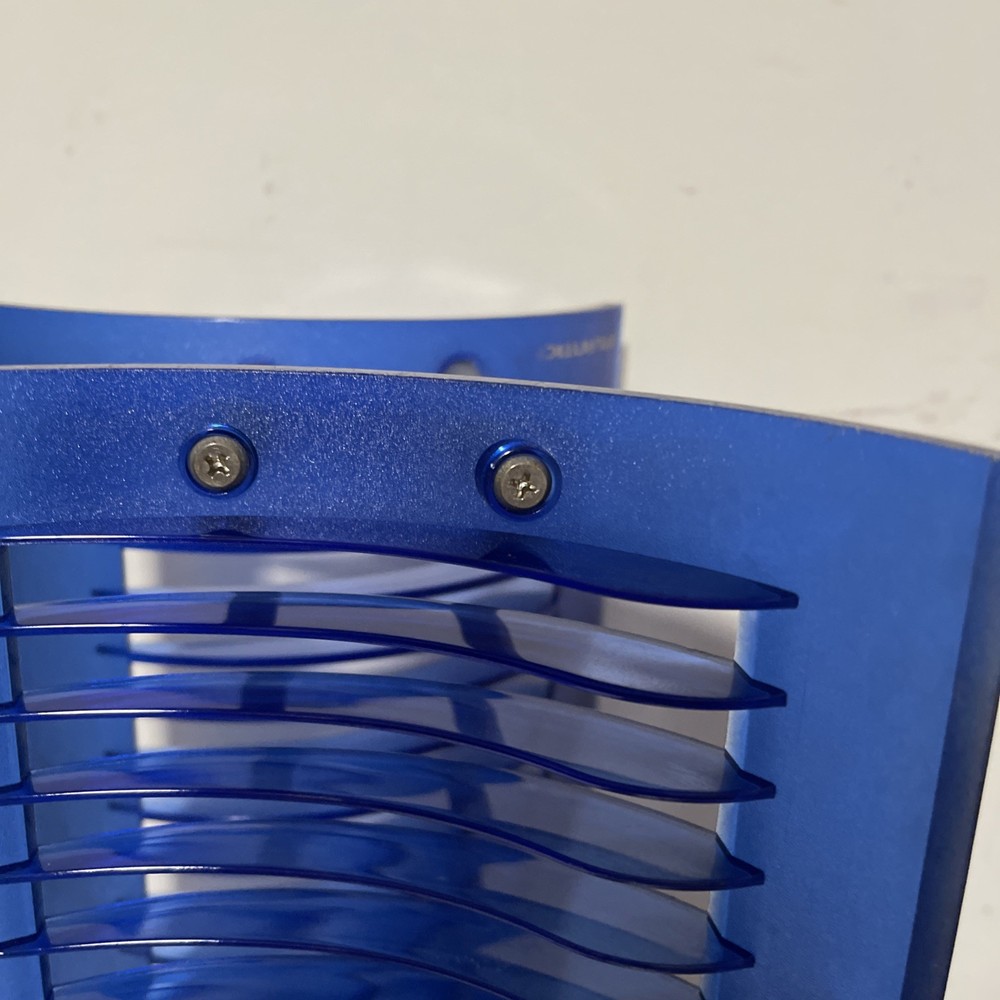 ATLANTIC 25 CD Blue Tower Rack Storage Holder Organizer #02 (Approximately 16")