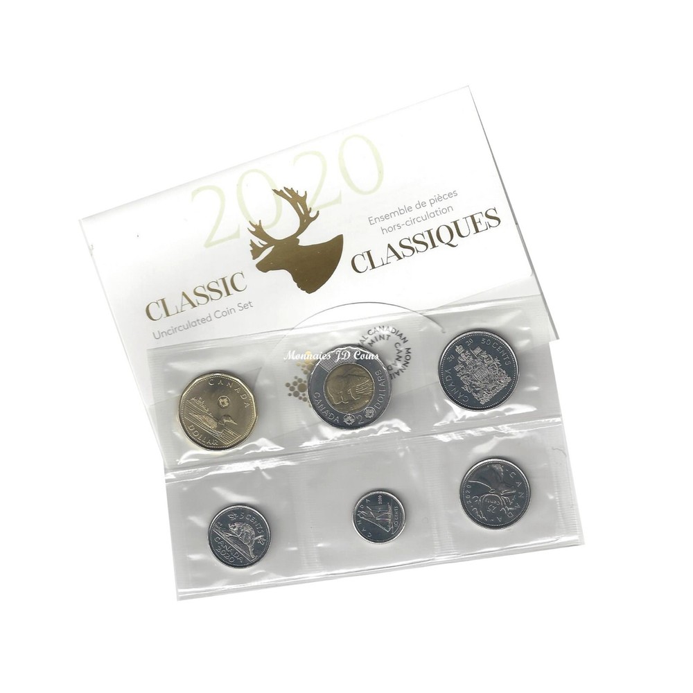 2020 Canada Uncirculated Proof like set
