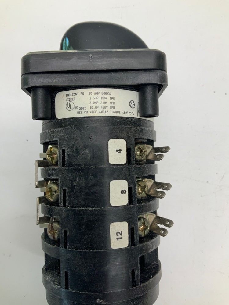 NEW SALZER S220 ROTARY SWITCH