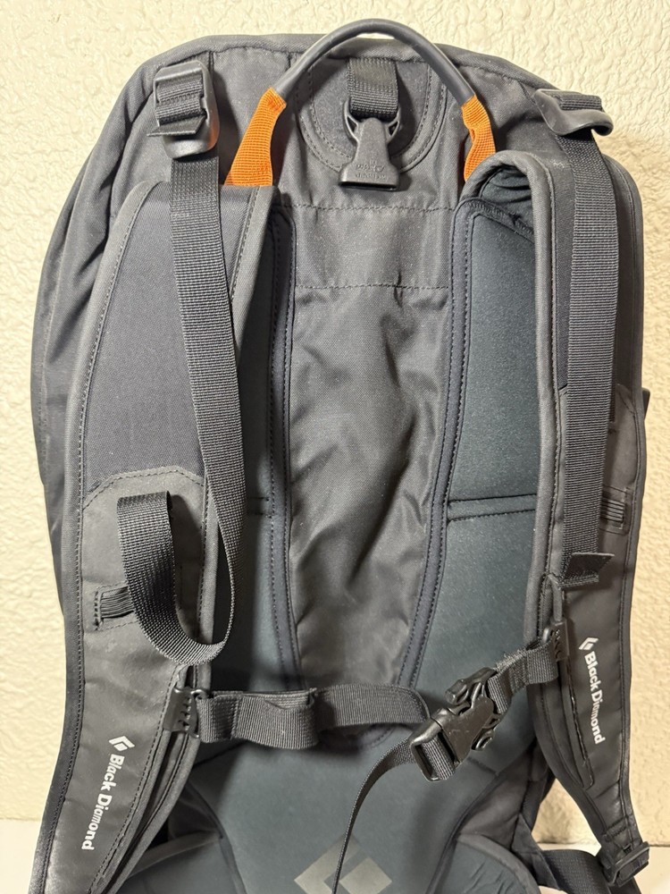 Black Diamond Sidewinder 20L Backpack Black Rock Climbing Day Pack Hiking EUC