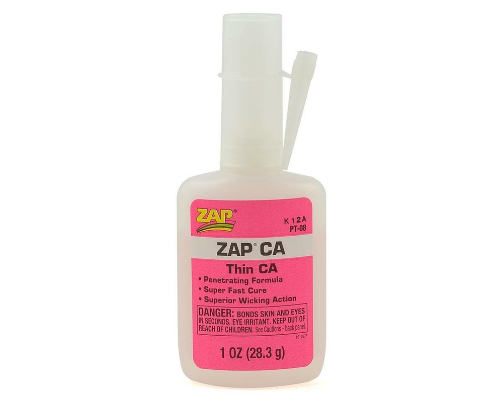 Pacer Technology Zap Thin CA Glue (1oz) [PAAPT08]