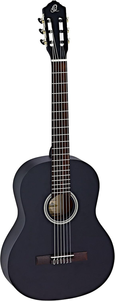 6 String Student Series Full Size Nylon Classical Guitar, Right (RST5MBK)
