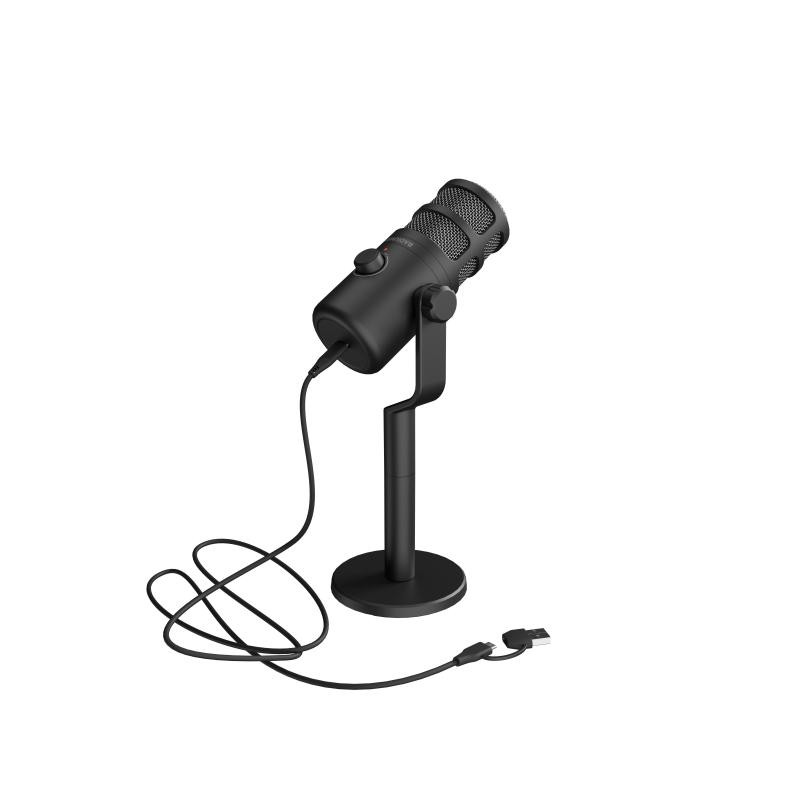 GENESIS Radium 350D Black Microphone for PC