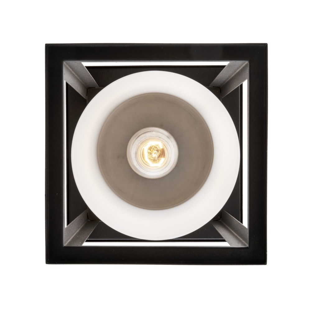 Trans Globe Lighting 51403 Shaakar 16" Tall Post Light - Black