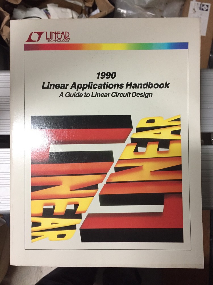 Data Book = Linear Technology 6 Volume Data /Applications Library - 1990's = Lot