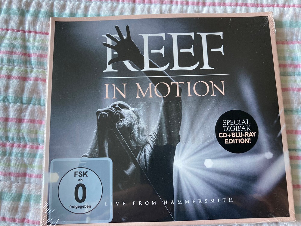 REEF ‎– IN MOTION LIVE FROM HAMMERSMITH CD & BLU-RAY EDITION (BRAND NEW/SEALED)
