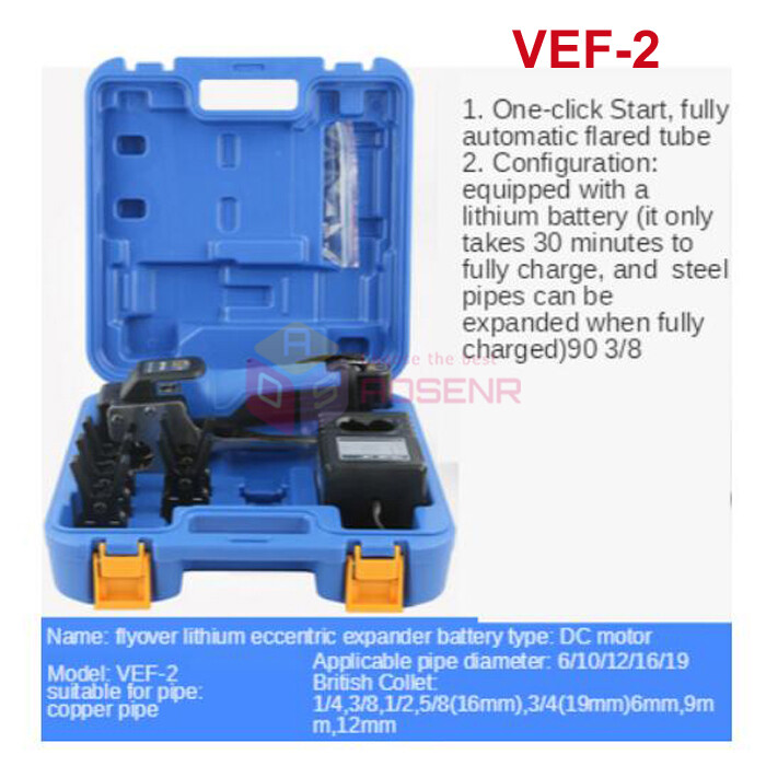 VEF2 Flaring Tool Tube Expander Automatic Expander Electric Copper Tube Expander