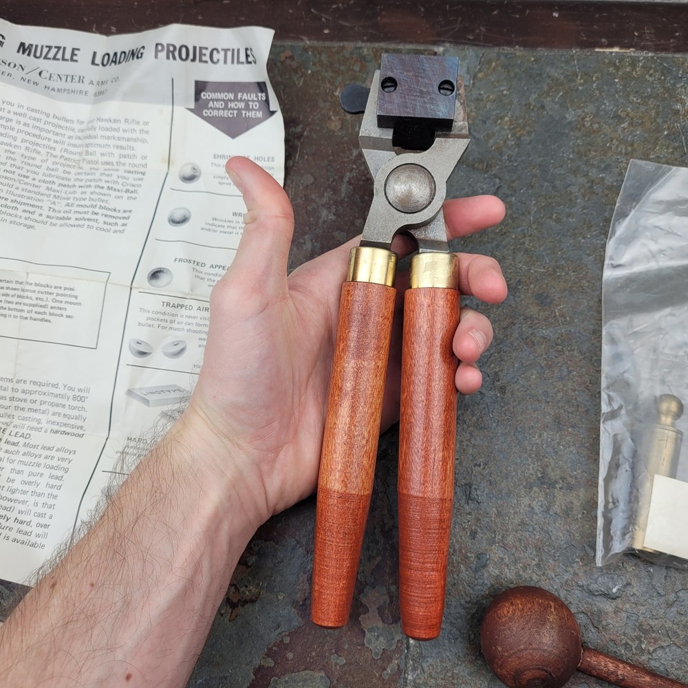 Lyman 490 Single Cavity Round Ball Mold .50 Cal Muzzleloader