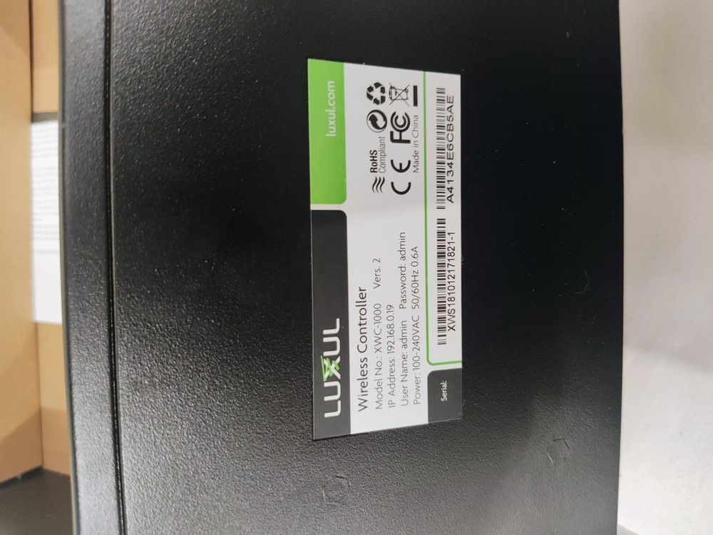 Luxul XWC-1000 Wireless Controller