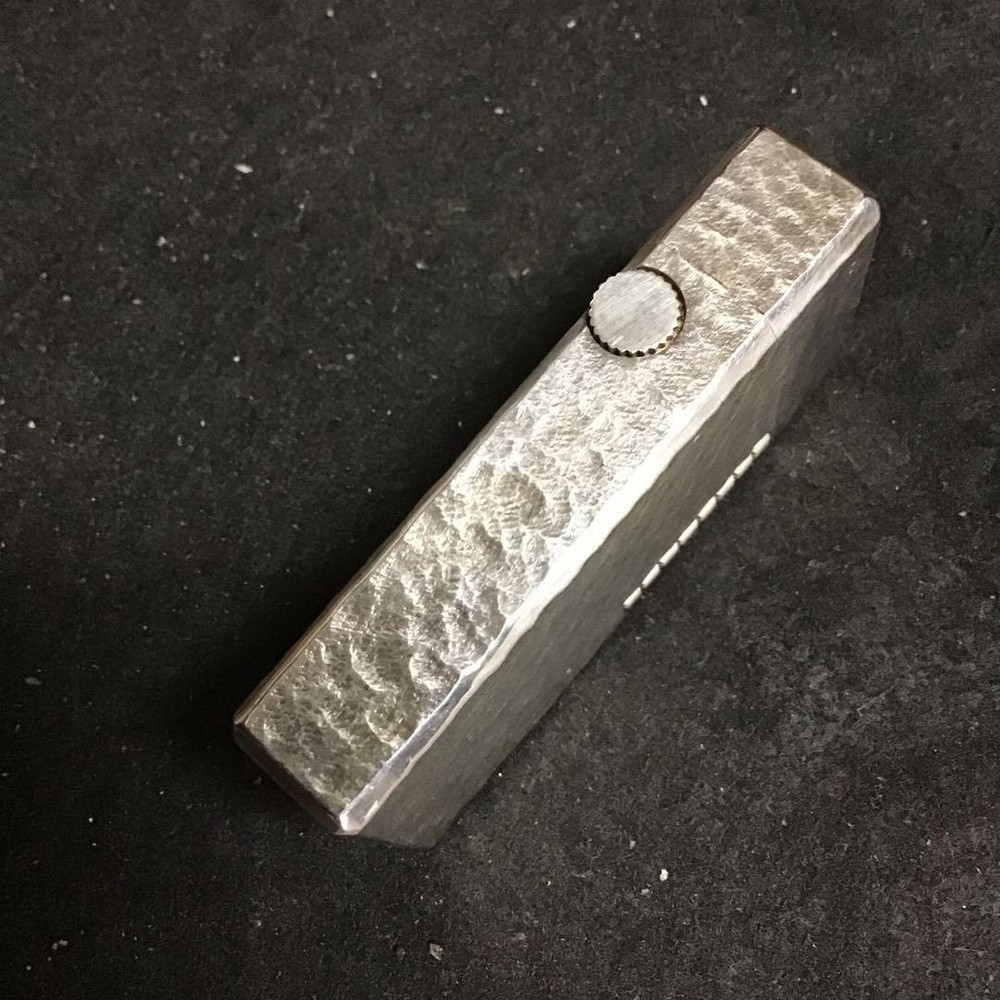 Overhauled Dunhill Rollagas lighter 70 silver with box