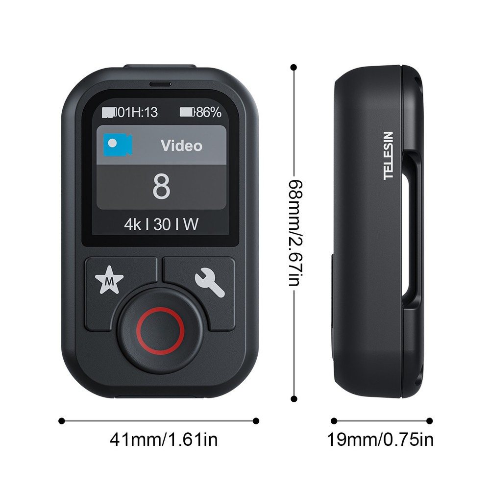 Bluetooth Wireless Remote Controller For GoPro Hero 13 12/11/10/9 Max#Camera^^