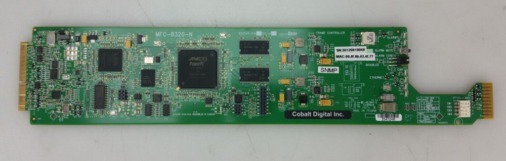ROSS Cobalt Digital Inc. OpenGear MFC-8320-N Frame Controller