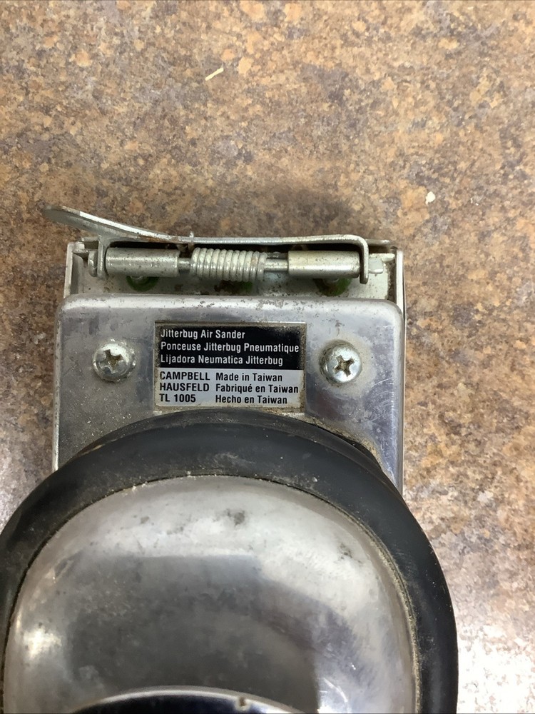 Campbell Hausfeld Jitter Bug Random Orbital Sander Tested