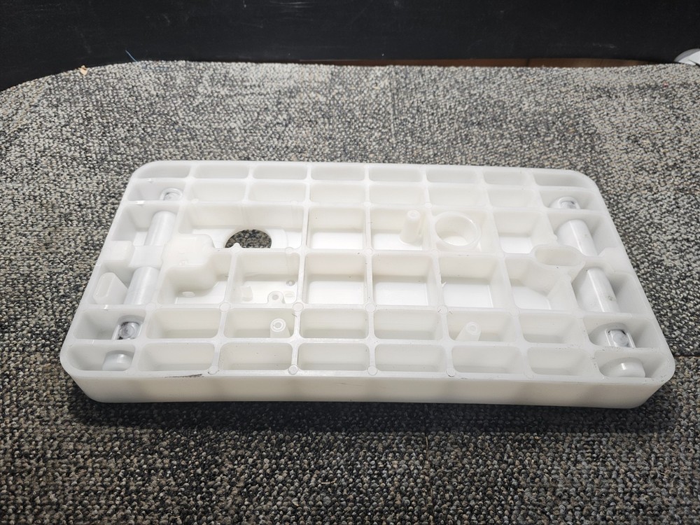 Rectangular Water Meter Box Lid Only 20.5" x 10.5" White, Polymer