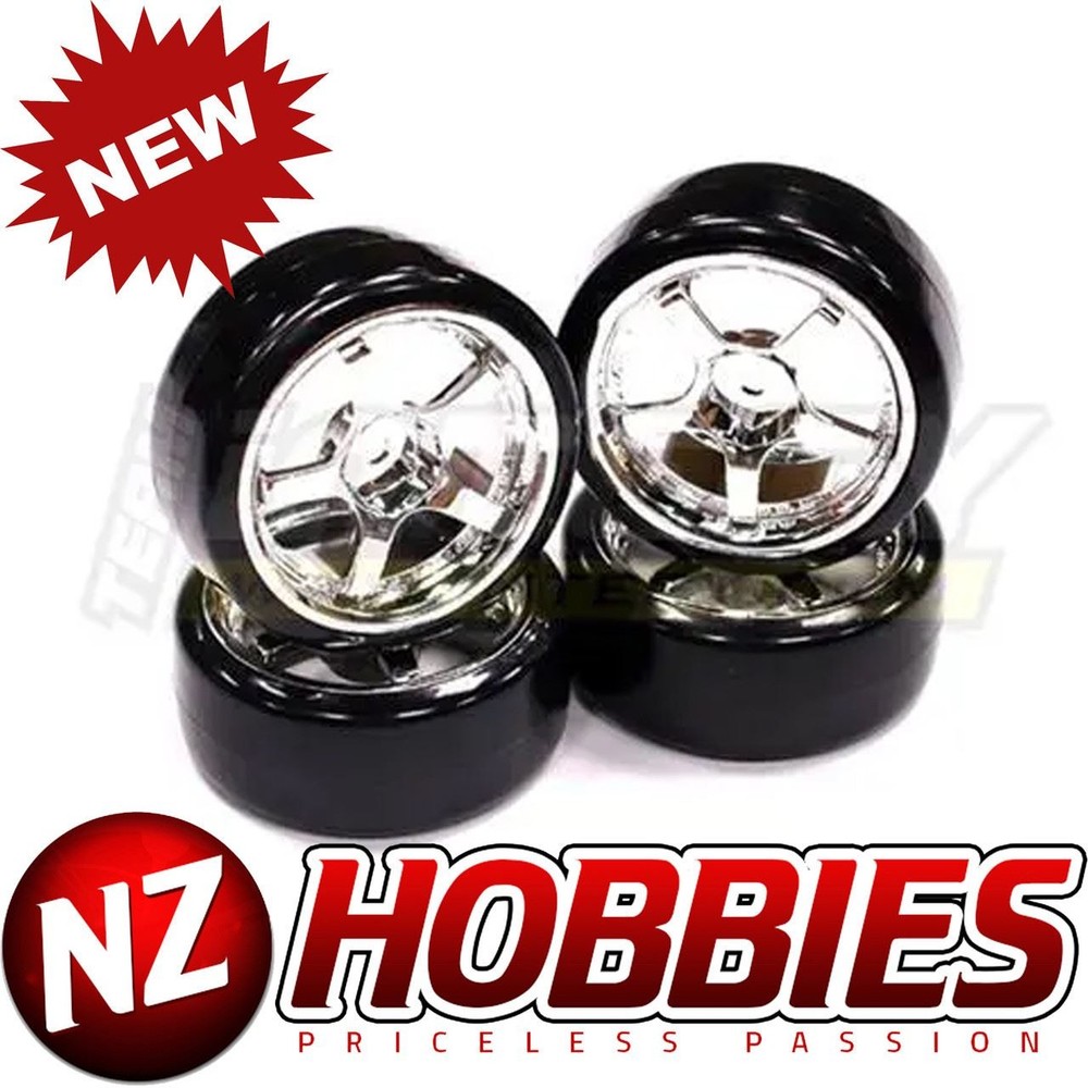 INTEGY INTC23238 Type1 Complete Wheel/Tire Set(4): Drift