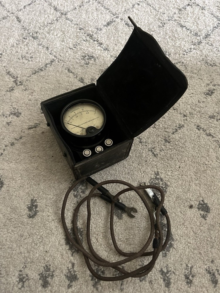Weston Electrical Instrument Model 528 Ac Amp Meter
