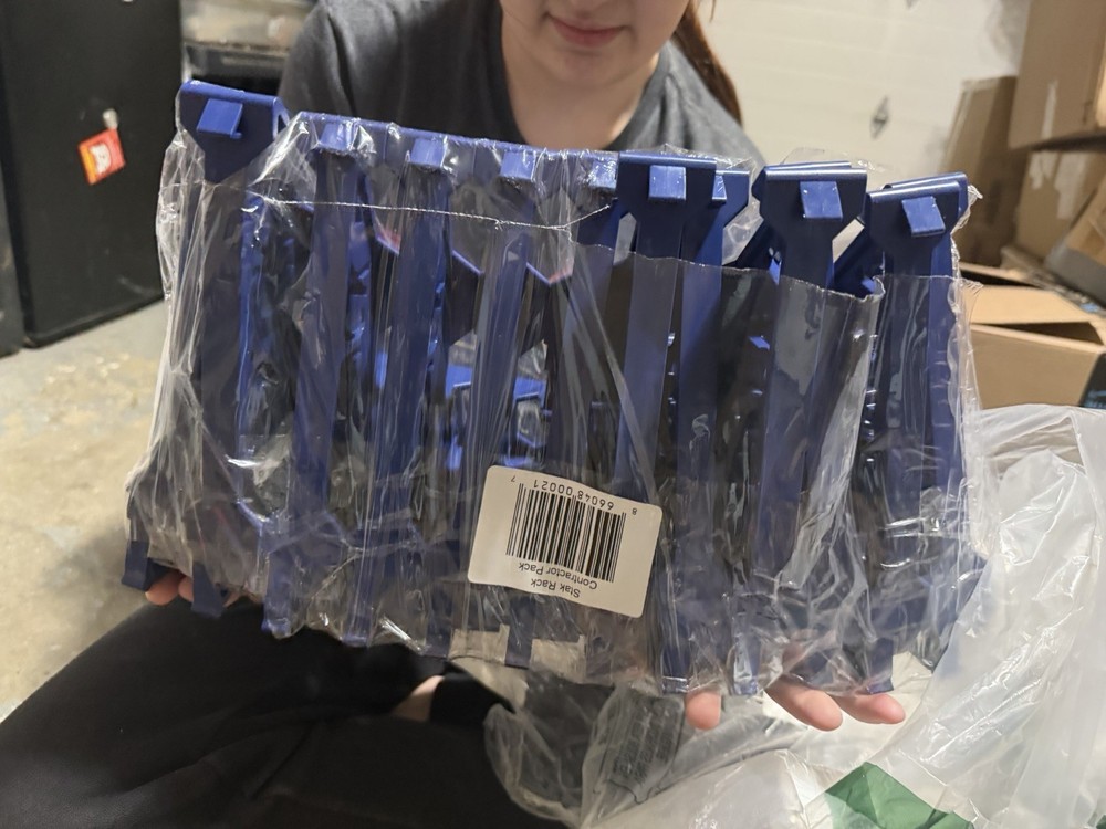 Stak Rack 6-in-1 Painter's Accessory Tool 12-Pack Blue Stacking Design