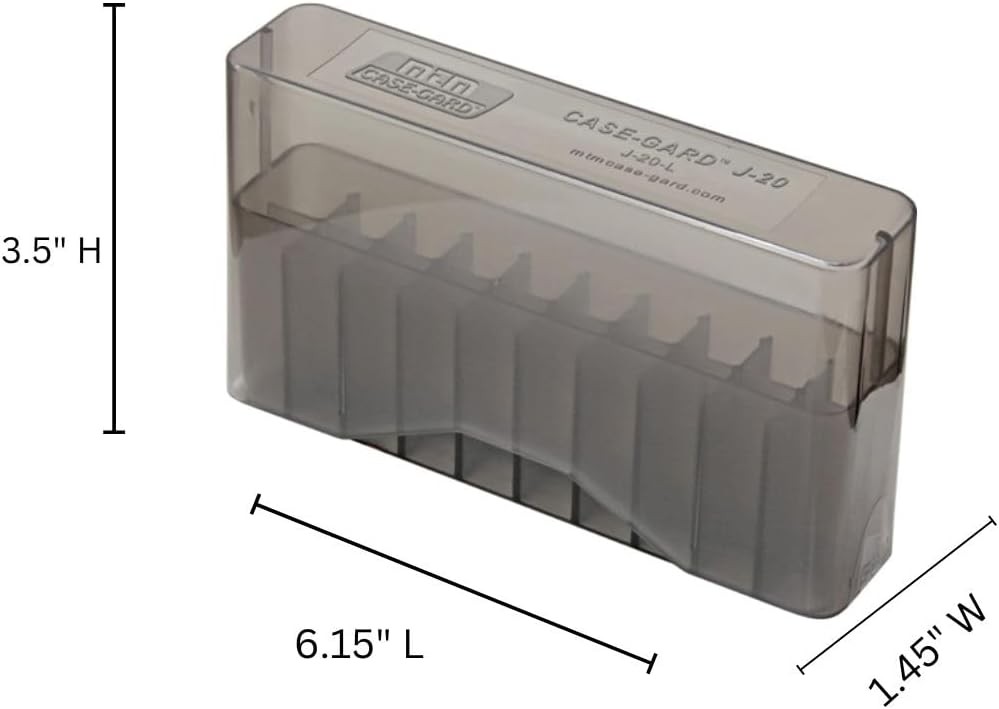 Rifle Ammo Box 20 Round MTM Storage Case