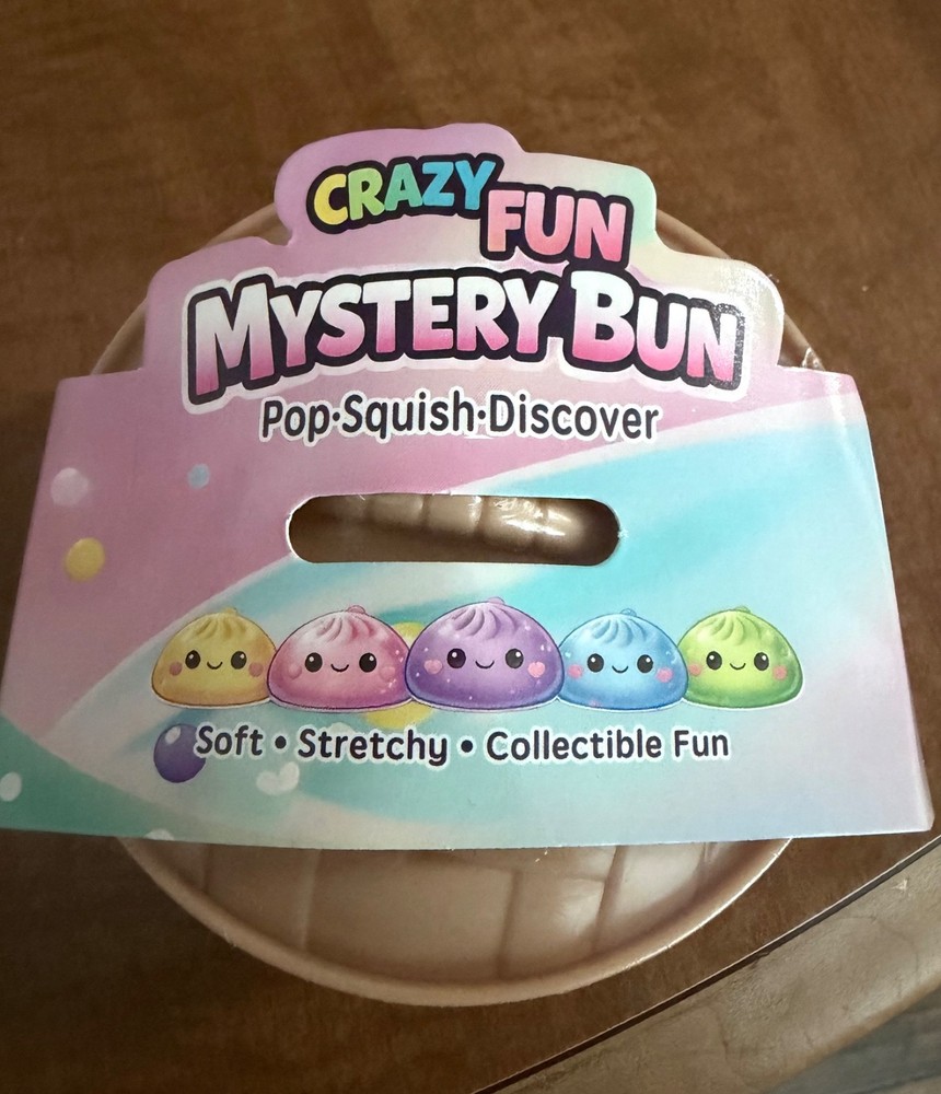Crazy Fun Mystery Bun Dumpling Squishy