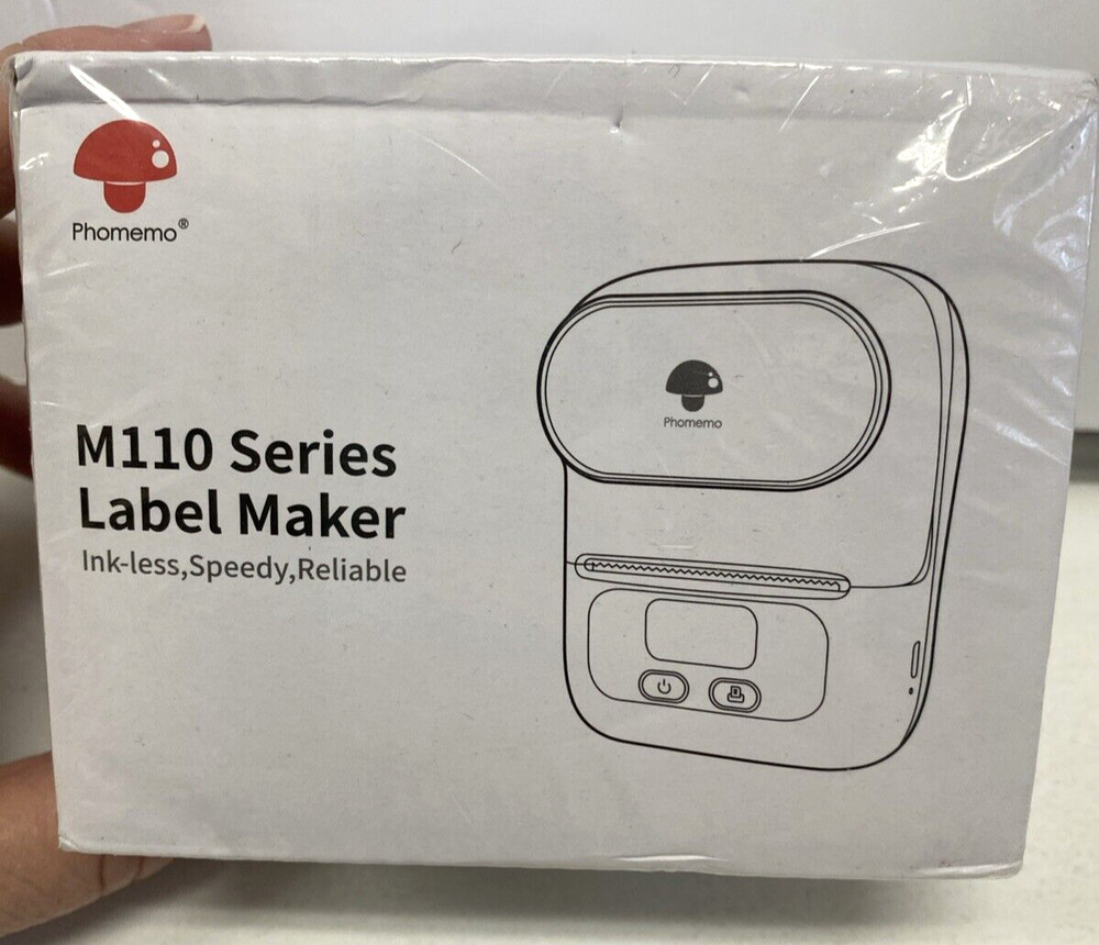 Phomemo M110 Series Bluetooth Thermal Printing Label Maker - NEW SEALED